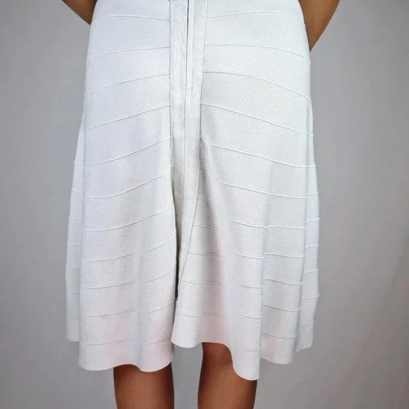 Herve Leger White Nahla Bandage Dress $1290 - Picture 11 of 14